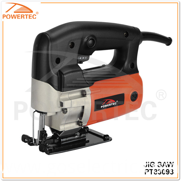 Powertec 55mm 450W Hand Wood Cutting Tools Electric Jig Saw
